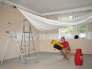 Подготовка помещения для монтажа натяжного потолка в Екатеринбурге и Свердловской области от компании Стройлюкс